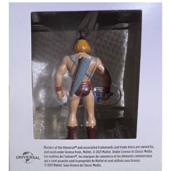 Hallmark 2021 Masters of the Universe HE-MAN 3.5” Christmas Tree Ornament - New - Picture 4 of 7